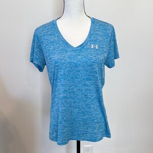 Under Armour Women's UA Twisted Tech V-neck T-shirt Size Large